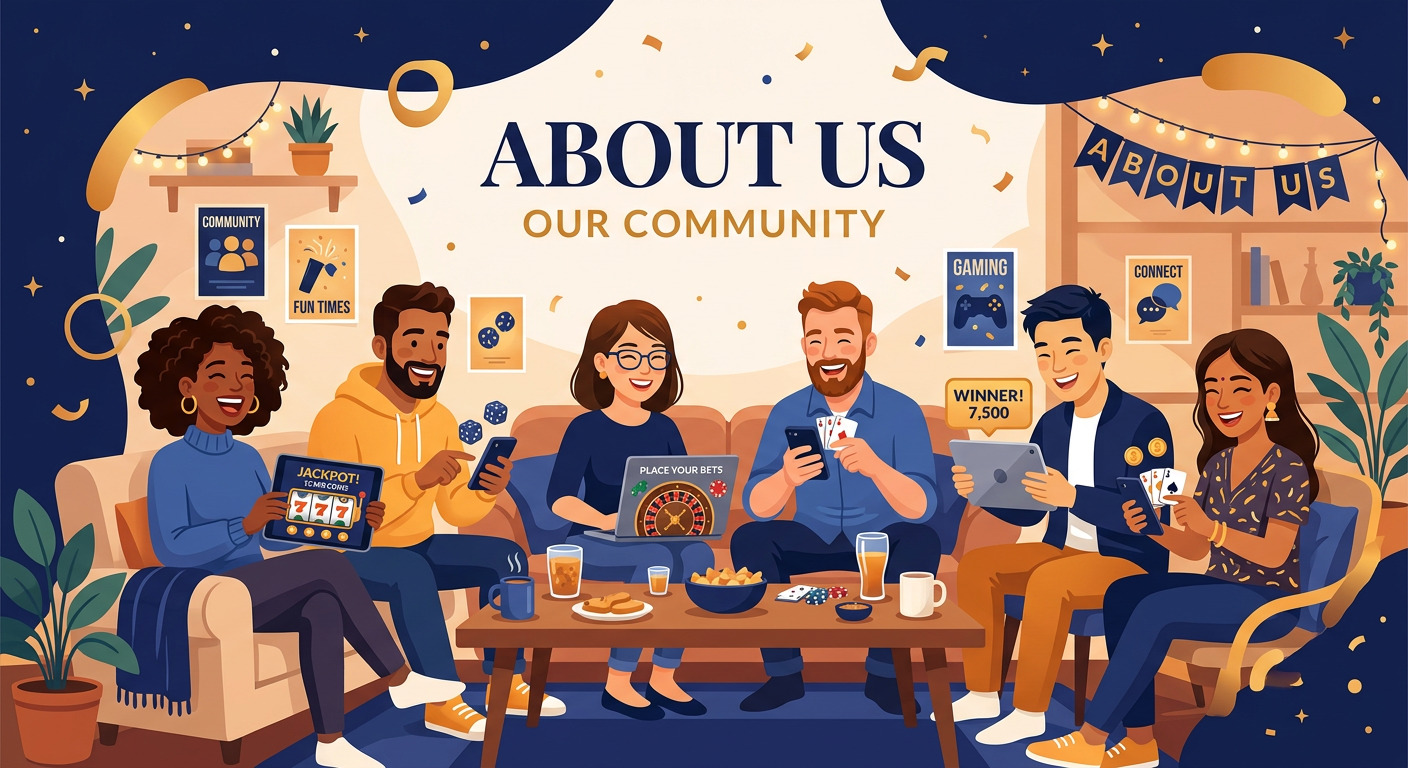 Diverse group of people enjoying NexRushQuest social casino games on their devices in a warm, friendly atmosphere